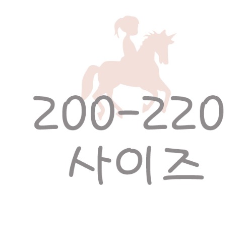 200-220 사이즈